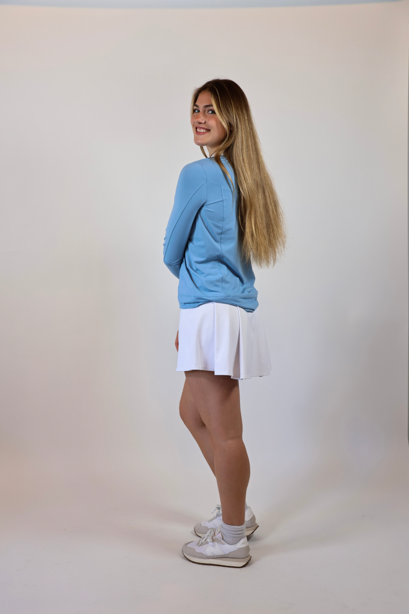 Sunrise Quarter-Zip - Aura Blue