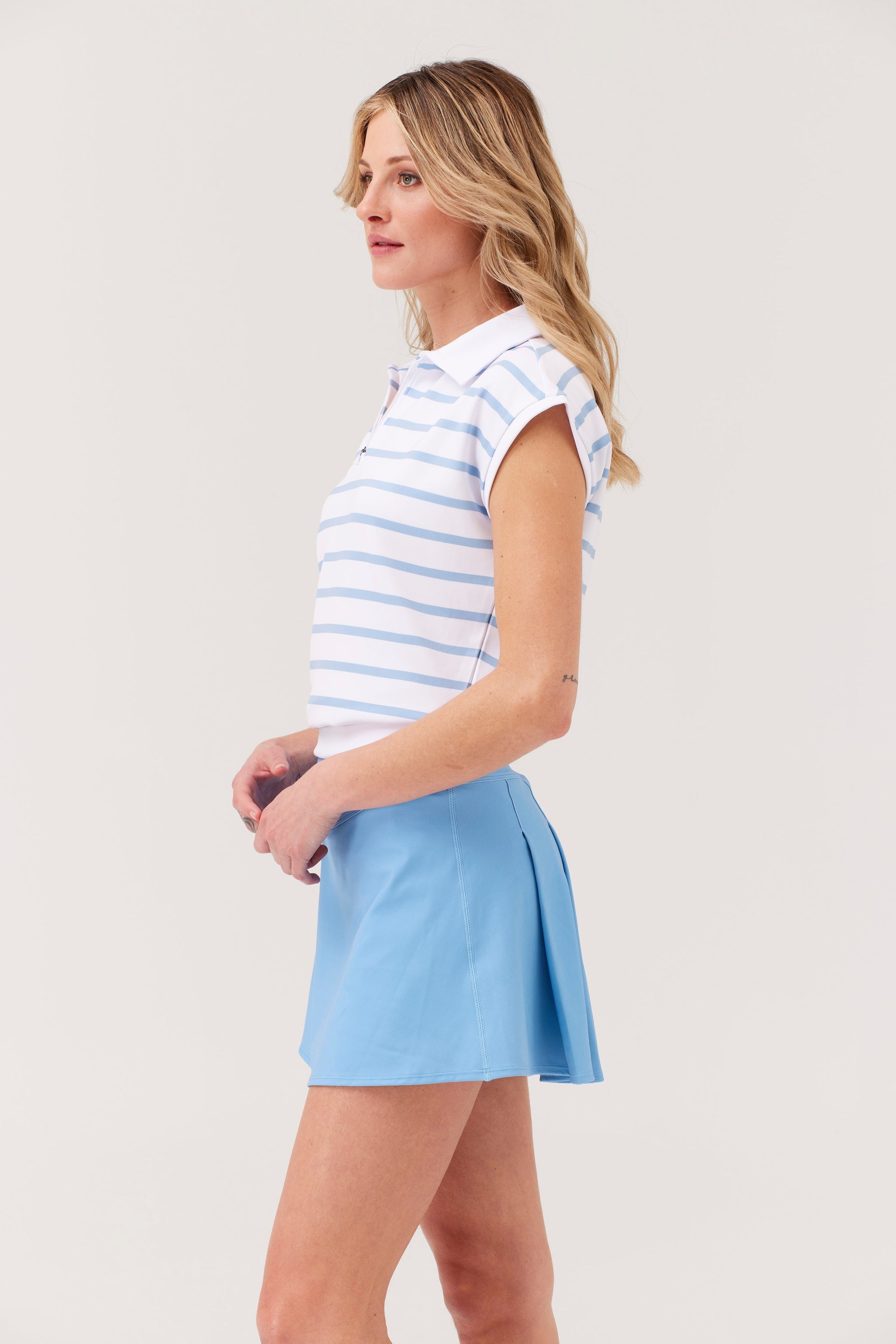 Lily Polo - Aura Blue Stripes