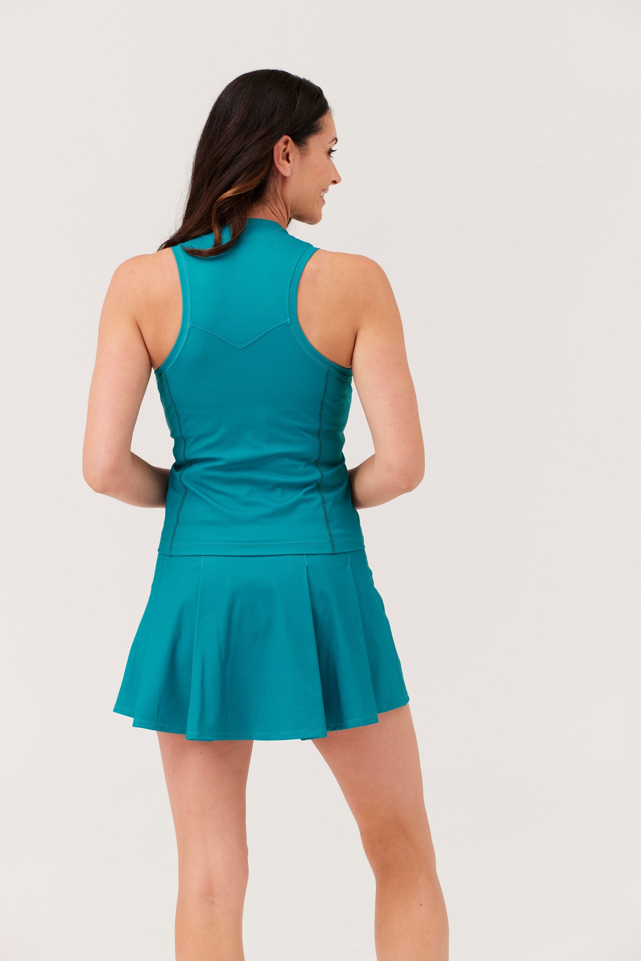 Racerback Polo - Field Green
