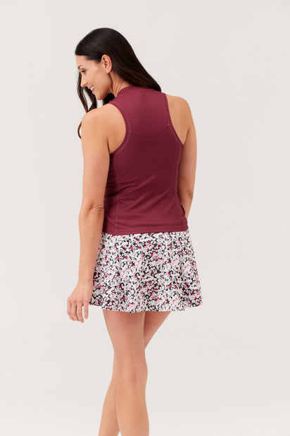 Racerback Polo - Maroon