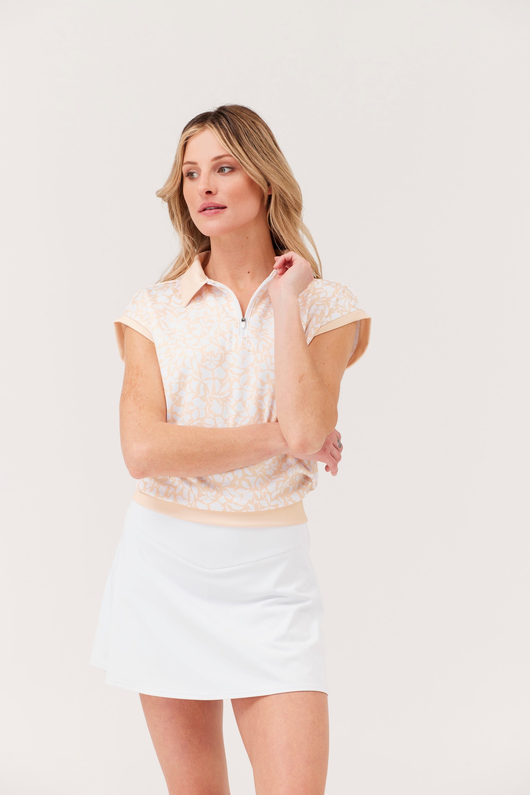 Lily Polo - Peach Floral