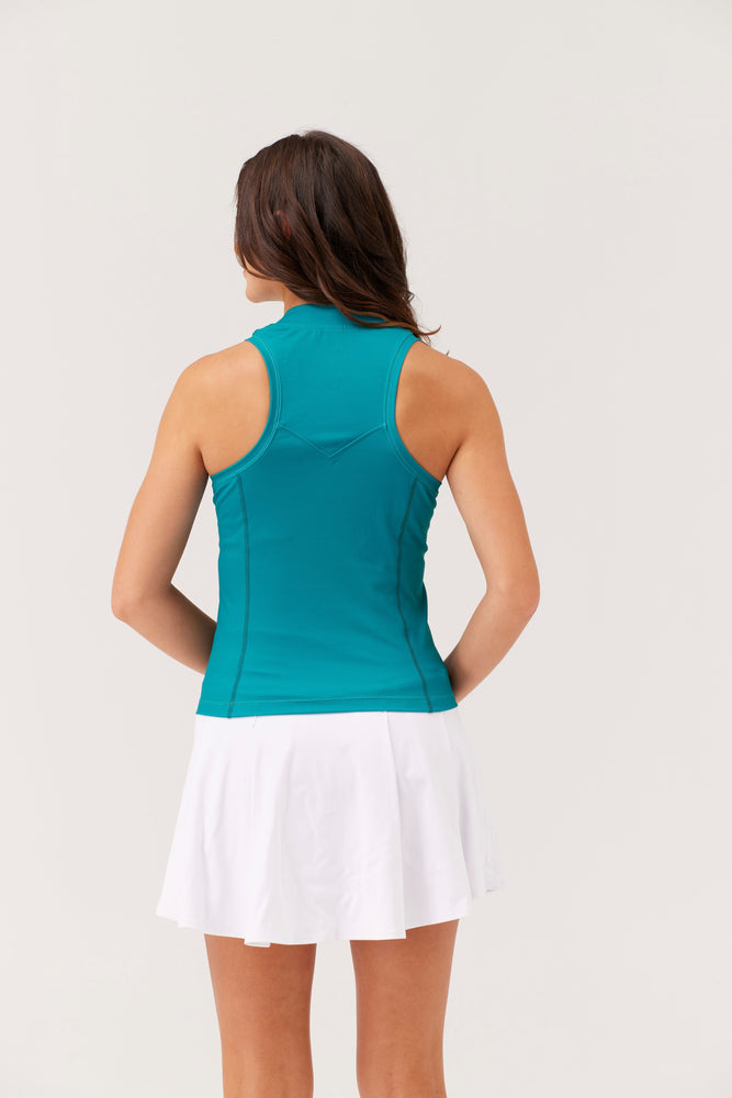 Field Green Racerback Polo