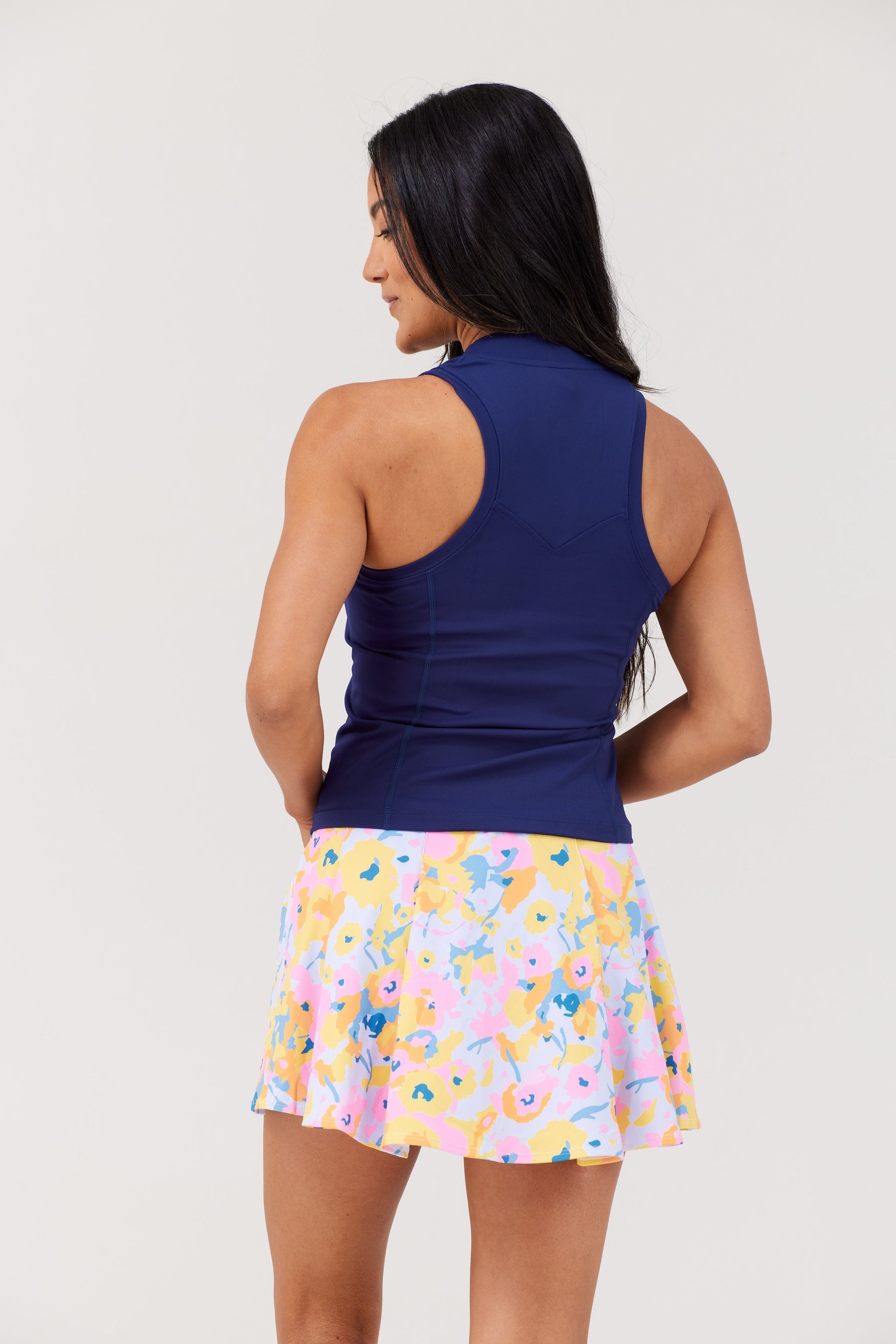 Racerback Polo - Navy