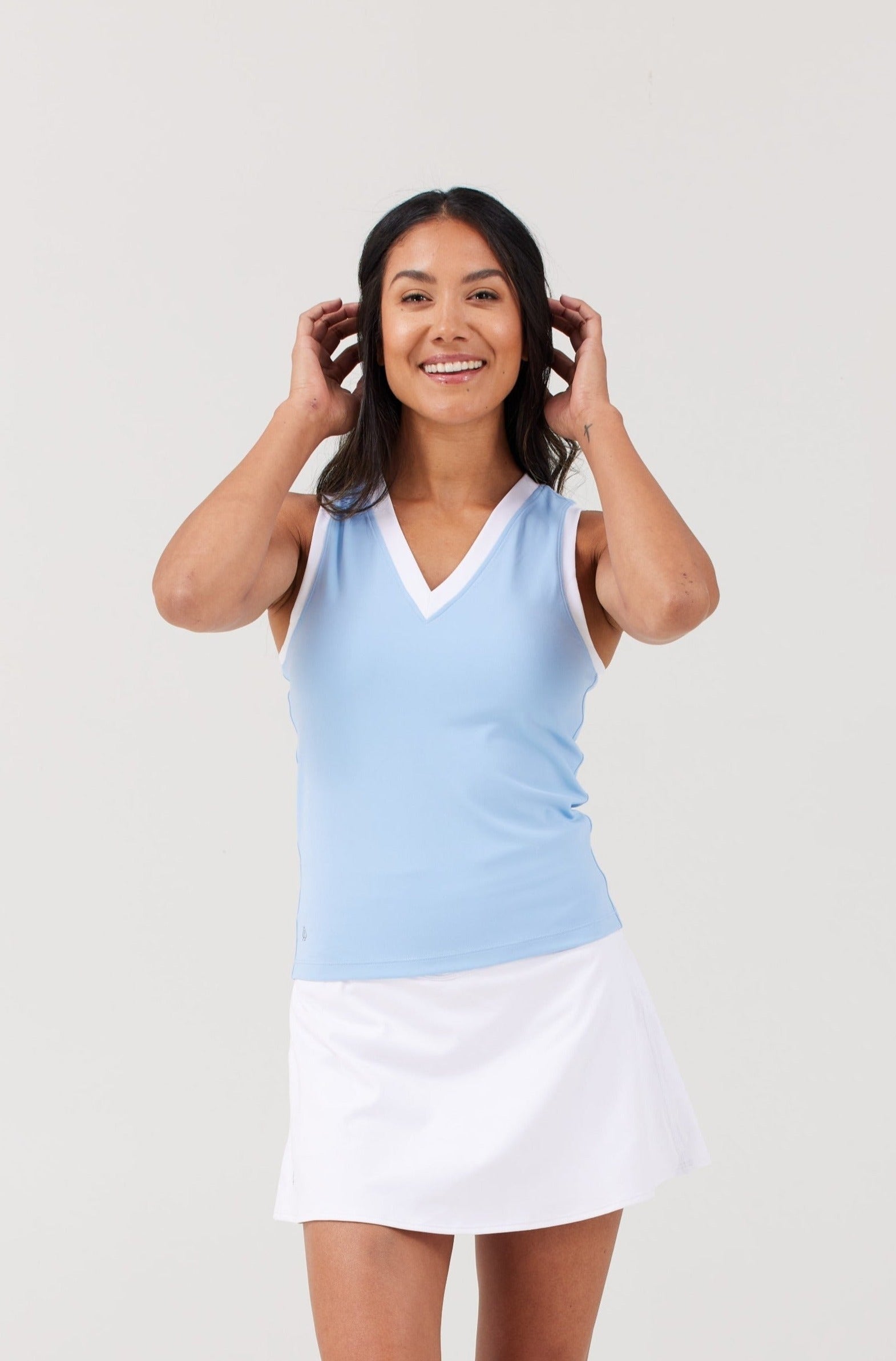 Birdie Blue V-Top