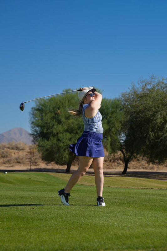 Navy Everyday Tour Skort