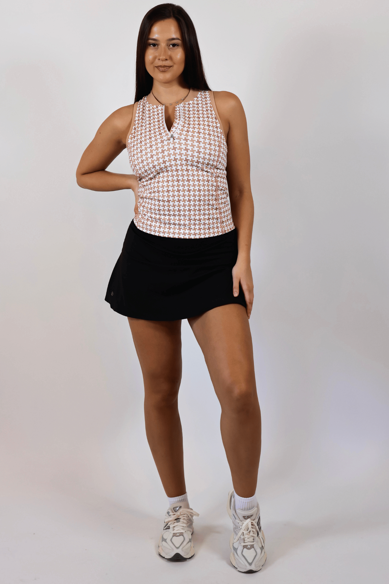 Racerback Polo - Toasted Birdiestooth