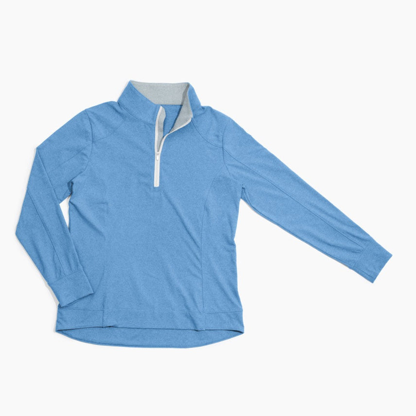 Sunrise Quarter-Zip - Aura Blue