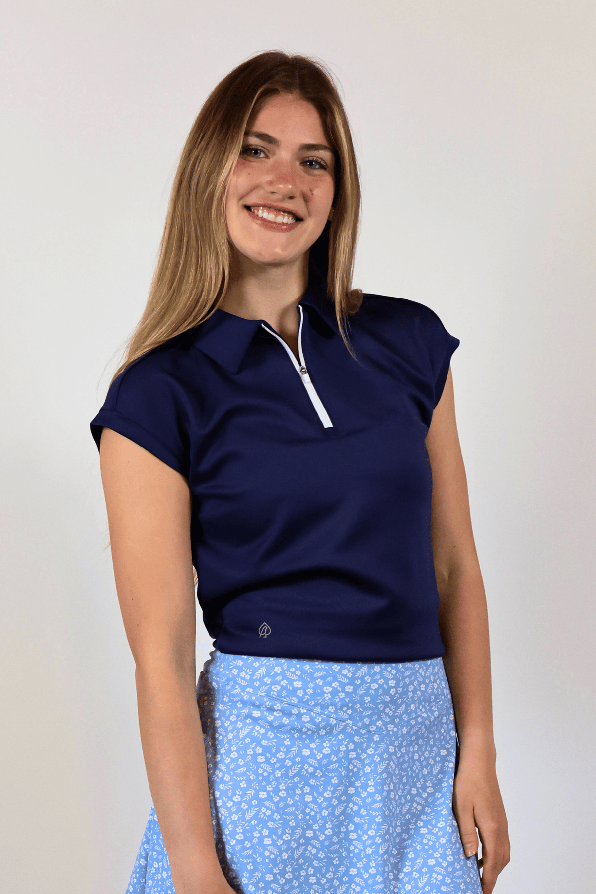 Lily Polo - Navy SAMPLE