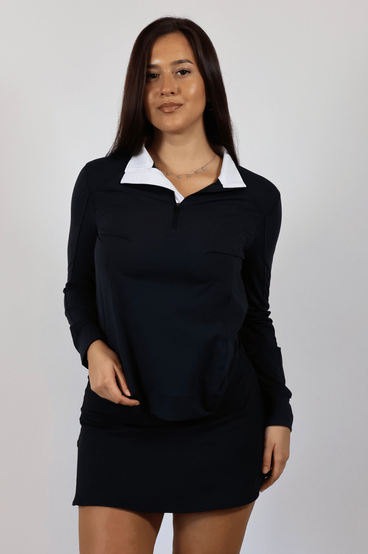 Sunrise Quarter-Zip - Black