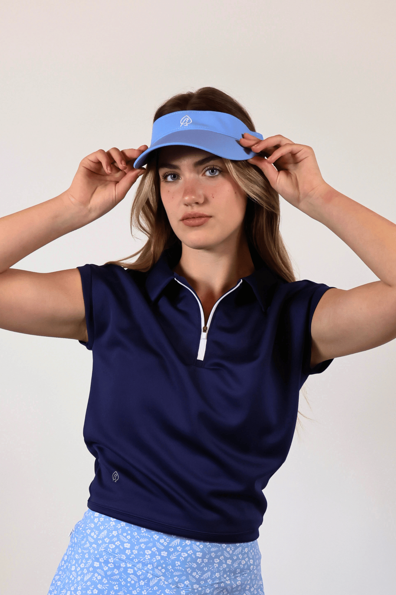 The Janie Visor - Blue