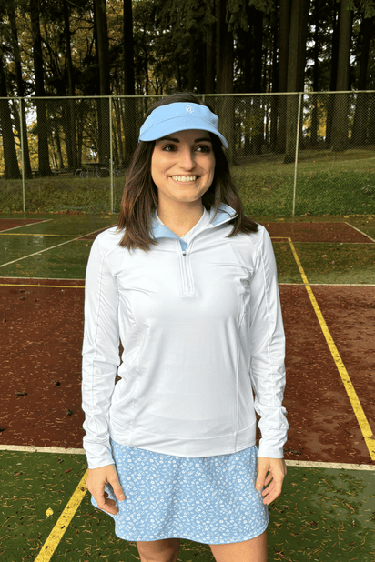 The Janie Visor - Blue