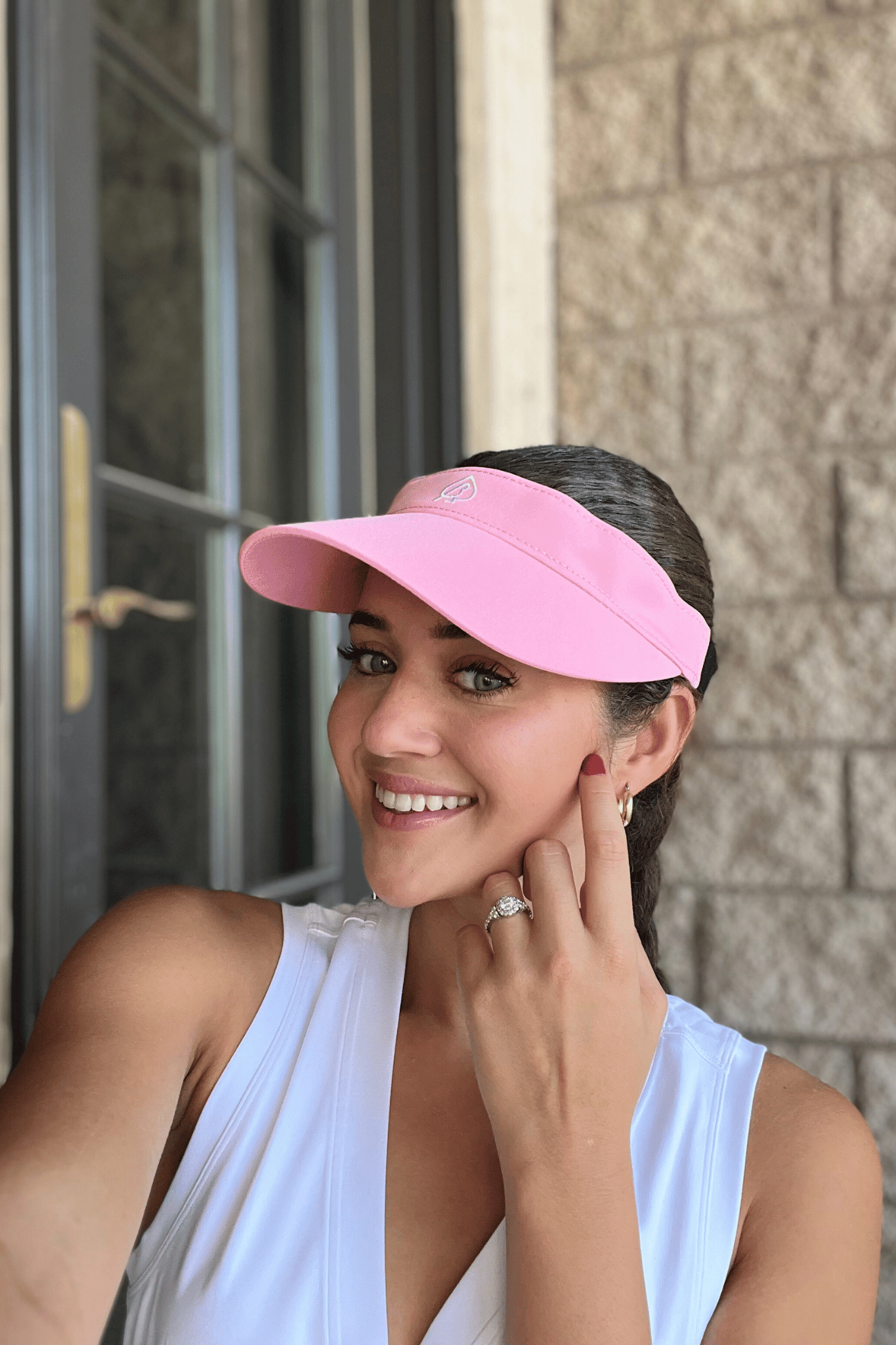 The Janie Visor - Pink