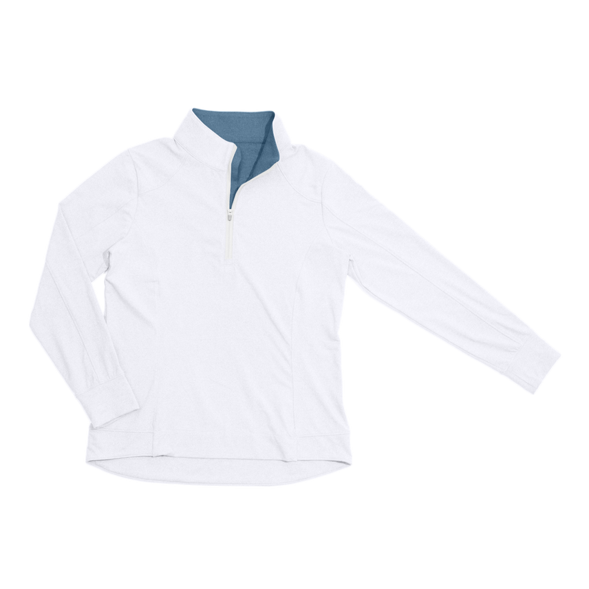 Sunrise Quarter-Zip - White