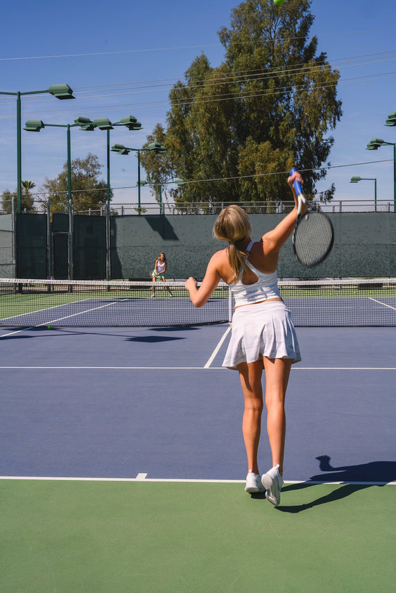 White Camo Everyday Tour Skort